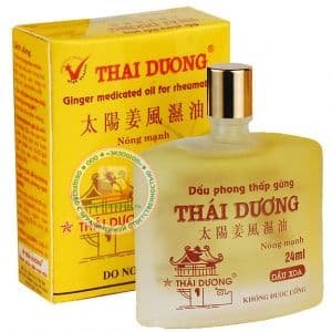 МАСЛО ИМБИРНОЕ РАСТИРКА (THAI DUONG DAU GUNG) - СРЕДСТВО ОТ МНОГИХ БОЛЕЗНЕЙ - 24 ML. ВЬЕТНАМ