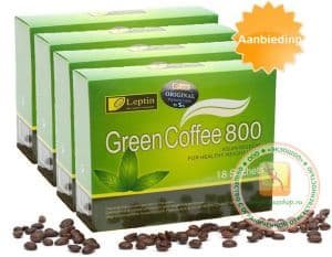 КОФЕ ЗЕЛЕНЫЙ (LEPTIN 800 GREEN COFFEE 800) - ДЛЯ ПОХУДЕНИЯ. США.