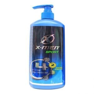 ГЕЛЬ ДЛЯ ДУША ДЛЯ МУЖЧИН (X-MEN ACTIVE) - 4 IN 1 - 650 ML. ВЬЕТНАМ.