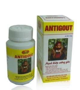 ПРЕПАРАТ (ANTI GOUT) - ДЛЯ ЛЕЧЕНИЯ ПОДАГРЫ, ОСТРЫХ И ХРОНИЧЕСКИХ АРТРИТОВ И СНИЖЕНИЯ ХОЛЕСТИРИНА В КРОВИ - 60 КАПСУЛ. ВЬЕТНАМ.