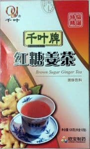 ЧАЙ ИМБИРНЫЙ С ЛОНГАНОМ (WOMAN GINGER TEA) - ДЛЯ ПОХУДЕНИЯ - 12 ПАКЕТИКОВ. КИТАЙ.