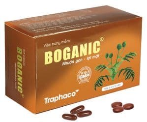 ПРЕПАРАТ (BOGANIC / BOGAN ACTISONIC) - ДЛЯ ЛЕЧЕНИЯ АЛКОГОЛЬНОГО ГЕПАТИТА, НЕКРОЗА КЛЕТОК ПЕЧЕНИ И ДР. - 50 КАПСУЛ. ВЬЕТНАМ.