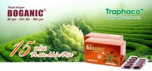 ПРЕПАРАТ (BOGANIC / BOGAN ACTISONIC) - ДЛЯ ЛЕЧЕНИЯ АЛКОГОЛЬНОГО ГЕПАТИТА, НЕКРОЗА КЛЕТОК ПЕЧЕНИ И ДР. - 50 КАПСУЛ. ВЬЕТНАМ.