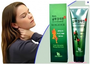 ГЕЛЬ С ГЛЮКОЗАМИНОМ (CACTUS GLUCOSAMINE MASSAGE BODY CREAM) - ОСТЕОХОНДРОЗ, ТРАВМЫ, РАСТЯЖЕНИЯ, РЕВМАТИЗМ, СУСТАВЫ И ДР. - 150 ГР. КОРЕЯ.