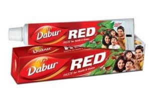 ЗУБНАЯ ПАСТА АЮРВЕДИЧЕСКАЯ (DABUR RED - КРАСНАЯ) - 100 ГР. ИНДИЯ