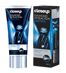 ЗУБНАЯ ГЕЛЕВАЯ ПАСТА - (CLOSE UP DIAMOND ATTRACTION TOOTH PASTE) - ОТБЕЛИВАЮЩАЯ - 100 ML. ВЬЕТНАМ