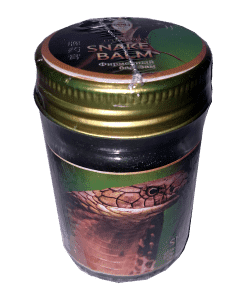 БАЛЬЗАМ С ЯДОМ КОРОЛЕВСКОЙ КОБРЫ - (SNAKE BLACK BALM) – 50 ГР. ТАИЛАНД.