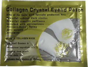 КОЛЛАГЕНОВЫЕ ПАТЧИ ДЛЯ ГЛАЗ – (COLLAGEN CRYSTAL EYELID PATCH) - 2 ПАТЧА. ЦВЕТ БЕЛЫЙ. ТАИЛАНД