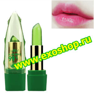 ПОМАДА ДЛЯ ГУБ - (ALOE VERA 99% MOISTURE SOOTHING GEL - АЛОЭ ВЕРА 99%) -  УВЛАЖНЯЮЩАЯ. КОРЕЯ.