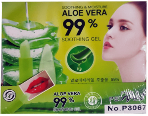 ПОМАДА ДЛЯ ГУБ - (ALOE VERA 99% MOISTURE SOOTHING GEL - АЛОЭ ВЕРА 99%) -  УВЛАЖНЯЮЩАЯ. КОРЕЯ.