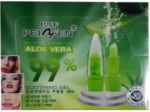 ПОМАДА ДЛЯ ГУБ - (ALOE VERA 99% MOISTURE SOOTHING GEL - АЛОЭ ВЕРА 99%) -  УВЛАЖНЯЮЩАЯ. КОРЕЯ.