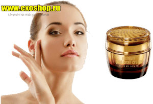 КРЕМ ПРЕМИУМ ДЛЯ ЛИЦА С ЗОЛОТОМ И ЭКСТРАКТОМ УЛИТОЧНОГО МУЦИНА – (GOODAL THE PREMIUM GOLD SNAIL CREAM) - 50 ML. КОРЕЯ