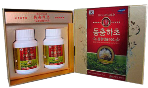КОРДИЦЕПС В КАПСУЛАХ – (DONG CHUNG HACHO) - 2 БАНКИ ПО 60 КАПСУЛ. КОРЕЯ