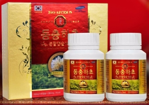 КОРДИЦЕПС В КАПСУЛАХ – (DONG CHUNG HACHO) - 2 БАНКИ ПО 60 КАПСУЛ. КОРЕЯ