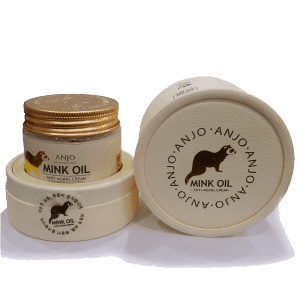 КРЕМ ДЛЯ ЛИЦА АНТИВОЗРАСТНОЙ C НОРКОВЫМ ЖИРОМ - (ANJO MINK OIL ANTI-AGING CREAM) - 70 МЛ. КОРЕЯ