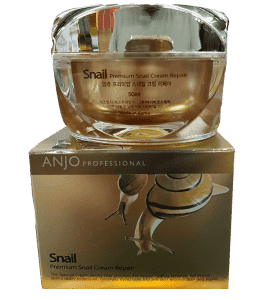 КРЕМ ВОССТАНАВЛИВАЮЩИЙ С ВЫСОКИМ СОДЕРЖАНИЕМ МУЦИНА УЛИТКИ – (ANJO PROFESSIONAL PREMIUM SNAIL CREAM REPAIR) – 50 ml. КОРЕЯ