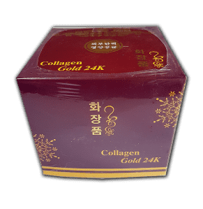 КРЕМ ДЛЯ ЛИЦА (COLLAGEN GOLD 24K) - С КОЛЛАГЕНОМ, ЗОЛОТОМ И ЖЕЛТЫМ 6 ЛЕТНИМ КОРЕЙСКИМ ЖЕНЬШЕНЕМ – 75 GR. КОРЕЯ