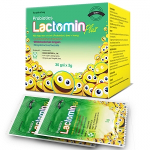 LACTOMIN PLUS - КОМПЛЕКС ПОЛЕЗНЫХ БАКТЕРИЙ ДЛЯ МИКРОФЛОРЫ КИШЕЧНИКА - 30 ПАКЕТИКОВ ПО 3 ГР. ВЬЕТНАМ